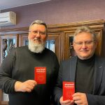 Meeting with a Lutheran bishop in Poland